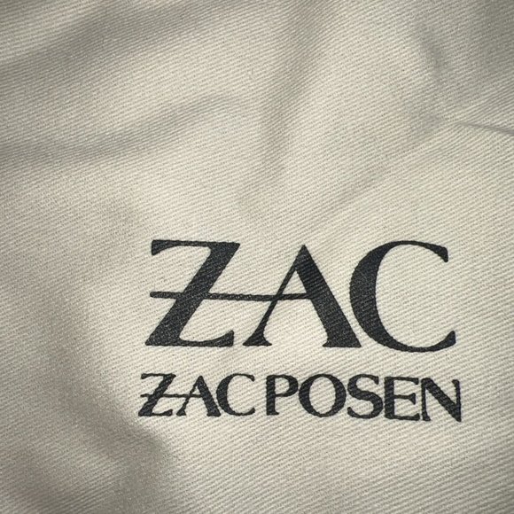 Zac Posen Belay Leather Crossbody, Multi-Black ,NWT - Picture 10 of 10